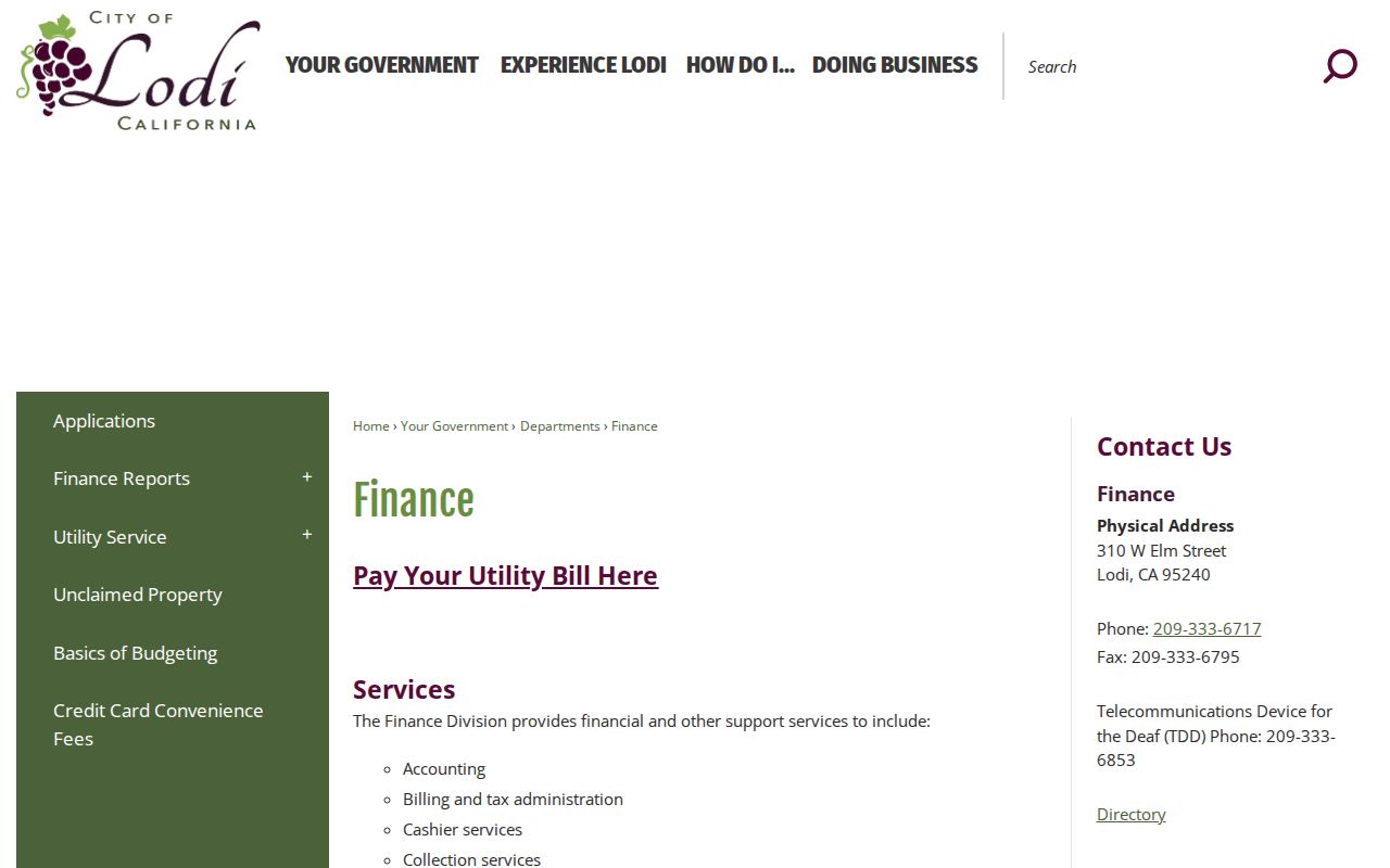 Lodi neighbors directory Lodi Police public contact guidance